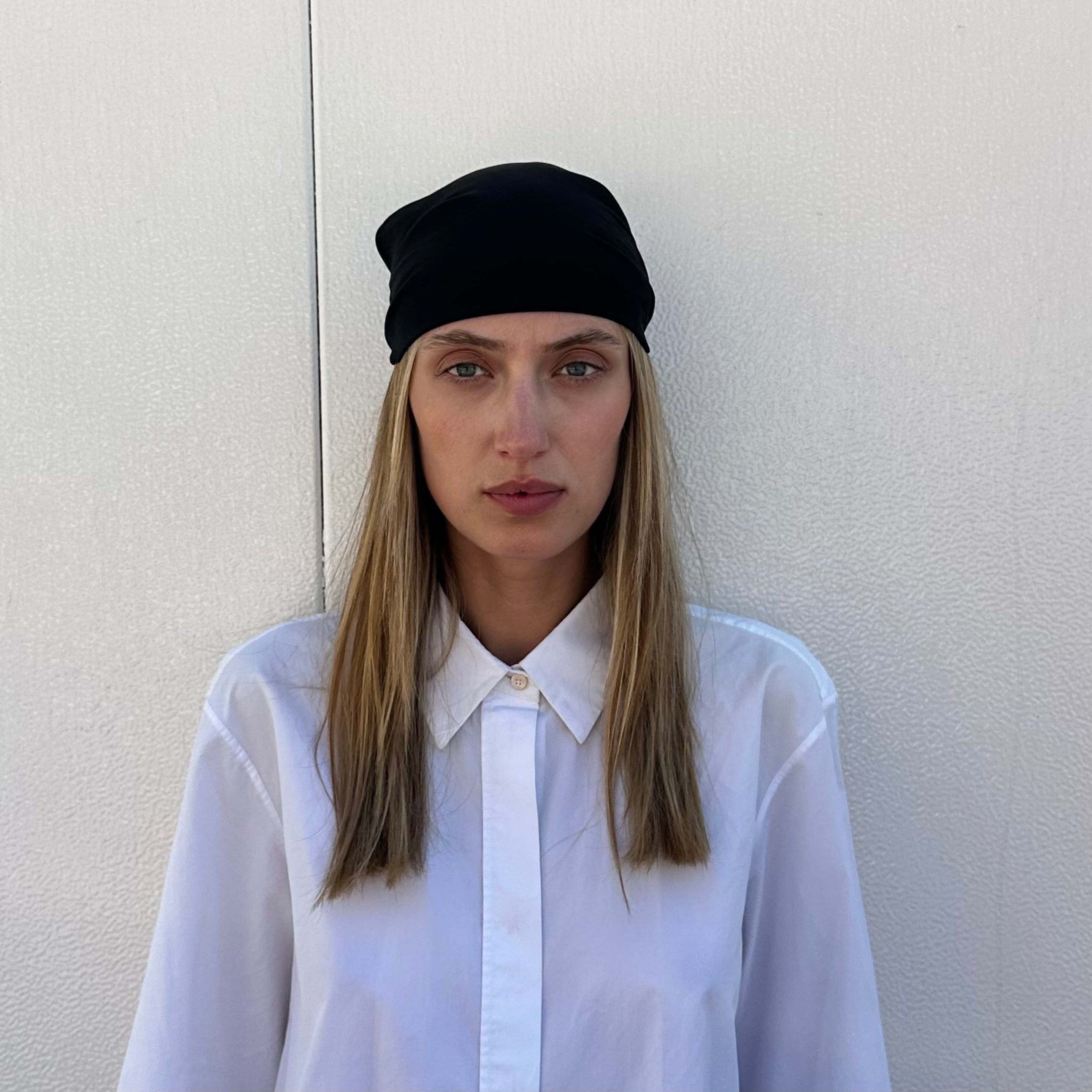 Black Tencel Bandana