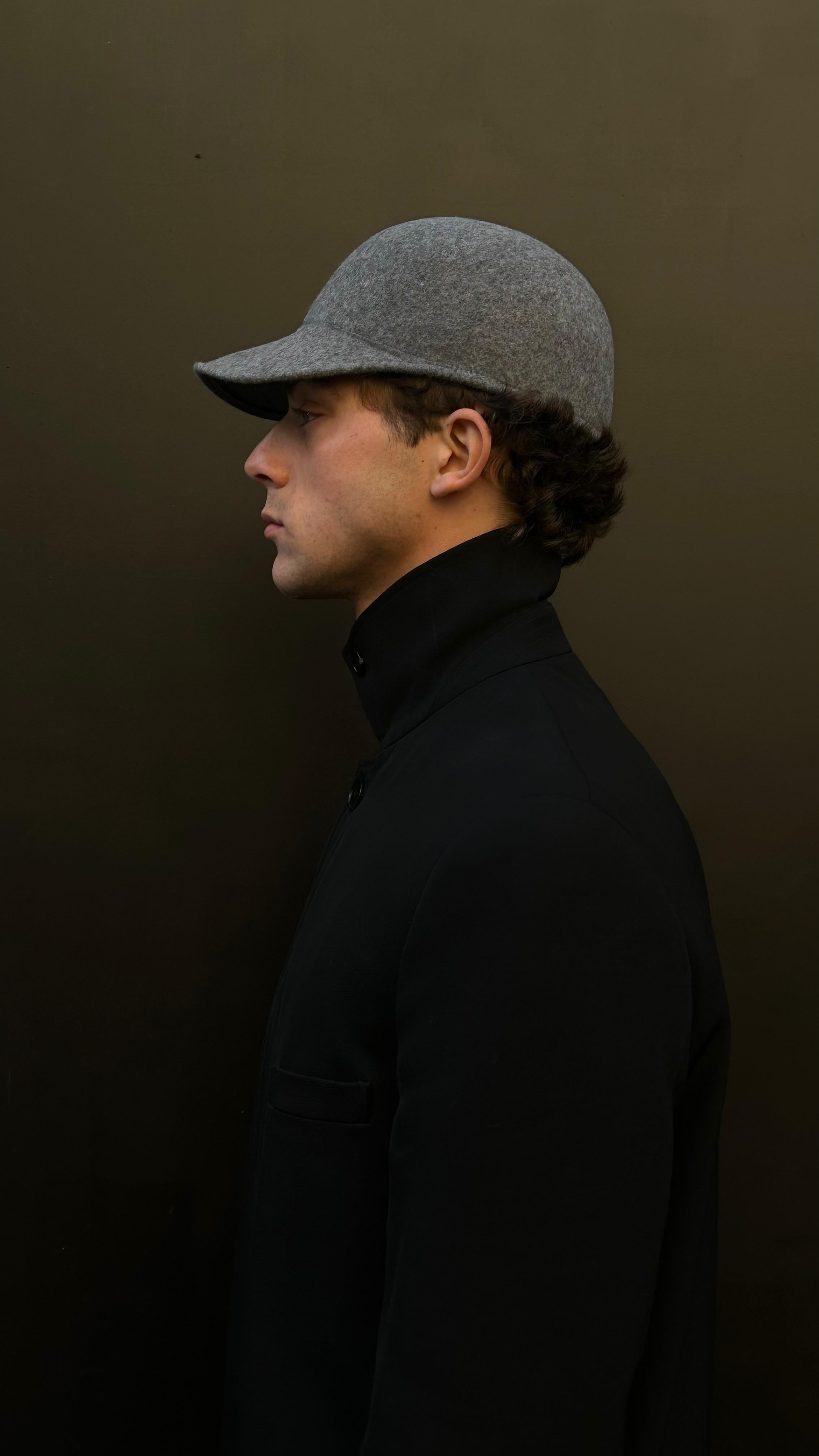 Wool Cap - Gray