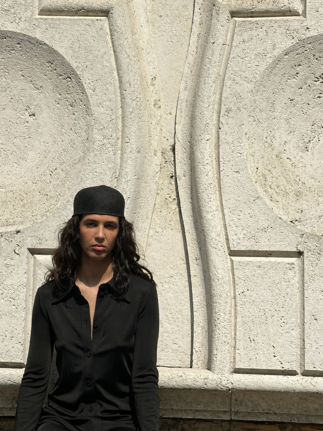 Cap Parasisal Black / SALE PRICE